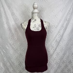 5 for $25| Lululemon Compression Fit Racerback Workout Tank Top Size 4
